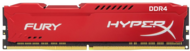 DDR4 Kingston HyperX Fury Red 2400MHz 8GB - HX424C15FR2/8
