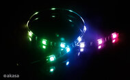 Akasa - LED Szalag - Vegas MB 50cm 15 LED RGB Mágneses