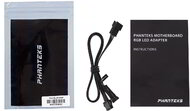 Phanteks - Kábel Modding 4-Pin RGB LED Adapter alaplapi LED vezérlőhöz (Asus/MSI kompatibilis)
