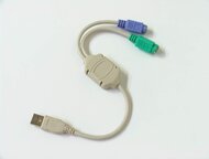 Kolink - USB Átalakító Value USB 2.0 (Male) - 2x PS/2 (Female)