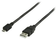 Nedis - USB Összekötő USB 2.0 A (Male) - micro B (Male) 0,5m