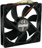 4World - Ventilátor GPU/VGA , 40x40x10mm, 3-pin, sleeve bearing