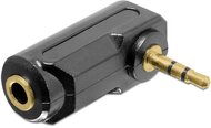 Delock - Adapter Audio Stereo 3.5 mm 3 pin plug > jack angled - 65364