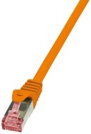 LOGILINK - patch kábel, Cat.6 S/FTP PIMF PrimeLine narancssárga 10m - CQ3098S