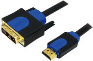 LOGILINK - HDMI-DVI kábel, HQ, 10 m - CHB3110