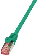 LOGILINK - patch kábel, Cat.6 S/FTP PIMF PrimeLine 0,5m zöld - CQ2025S