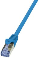 LOGILINK - patch kábel, Cat.6A 10G S/FTP PIMF PrimeLine kék 0,50m - CQ3026S