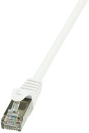 LOGILINK - patch kábel, Cat.6 F/UTP EconLine 1m fehér - CP2031S