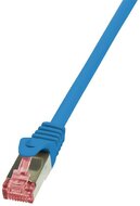 LOGILINK - patch kábel, Cat.6 S/FTP PIMF PrimeLine 5,00m kék -