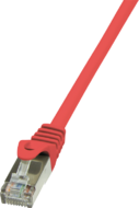 LOGILINK - patch kábel, Cat.5e F/UTP 2,00m piros - CP1054S