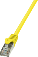 LOGILINK - patch kábel, Cat.5e F/UTP 5,00m sárga - CP1077S