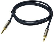LOGILINK - audió kábel 3.5 sztereó, apa/apa, egyenes, 1.50 m, kék - CA10150