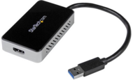 Startech - USB 3.0 to HDMI External Video Card Multi Monitor Adapter with 1-Port USB Hub - USB32HDEH
