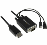 Startech - DisplayPort to VGA Adapter Cable with Audio - 3m