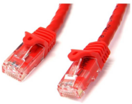 Startech - N6PATC1MRD UTP CAT6 patch kábel 1m Piros