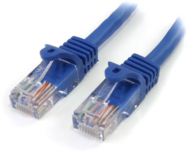 Startech - 45PAT3MBL USB CAT5e Patch kábel 3m Kék