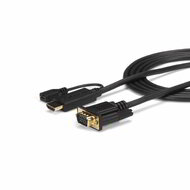 Startech - 1,8 m-es (6 láb) HDMI-VGA aktív átalakító kábel - HD2VGAMM6