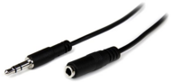 Startech - Slim 3.5mm Stereo Extension Audio Cable - M/F - 2M