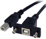 Startech - Panel Mount USB Cable B to B - F/M - 90cm