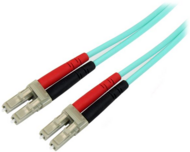 Startech - Fiber Optic Cable - 10 Gb Aqua - Multimode Duplex 50/125 - LSZH - LC/LC - 3 m