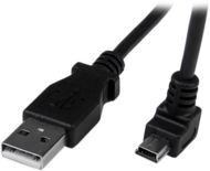 Startech - Mini USB Cable - A to Down Angle Mini B - 2M