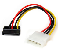 Startech - Molex to Left Angle SATA Power Cable Adapter