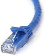 Startech - N6PATC1MBL Hálózati patch kábel - 1 m - kék