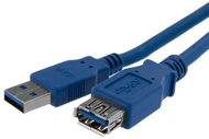 Startech - Blue SuperSpeed USB 3.0 Extension Cable A to A 1M