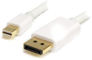 Startech - White Mini DisplayPort to DisplayPort 1.2 Adapter Cable - 2M