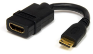 Startech - HDMI to HDMI Mini adapter - 12CM