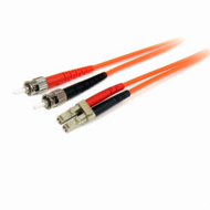 Startech - optikai patch kábel LC/ST 2m OM1 - FIBLCST2
