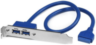 Startech - Port USB 3.0 A Female Slot Plate Adapter