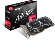 MSI RX 580 - ARMOR 8G OC