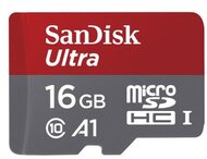 SANDISK - microSDHC Mobile Ultra 16GB + adapter - SDSQUAR-016G/173470