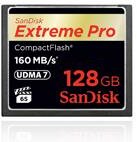 SANDISK - 128GB Extreme CF - SDCFXPS-128G-X46