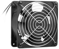 Lanberg - ventilátor 230V 19" fali szekrényekhez fekete