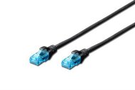 Digitus - UTP CAT5E patch kábel 1m - DK-1512-010/BL