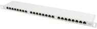 Lanberg - Patch Panel 24 port 0.5U, cat. 6, shielded - PPS6-0024-S