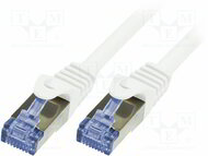 LOGILINK - S/FTP Cat6A PrimeLine patch kábel 0,25m - CQ3011S