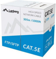 Lanberg - FTP Cat5E patch kábel 305m - LCF5-10CC-0305-S