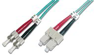 Digitus - optikai patch kábel ST/SC 2m OM3 - DK-2512-02/3