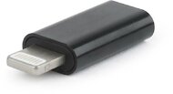 Gembird USB Type-C adapter (CF/8 pin M), black - A-USB-CF8PM-01
