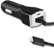 Qoltec - Car charger 12-24V | 15W | 5V | 3A | + USB-C kábel - 50139