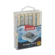 Maxell - alkáli ceruza elem (AAA) Power Pack 24db/csomag - 18721P
