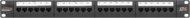 NIKOMAX - UTP Patch panel, Cat.6, szerszámmal szerelhető,1U - NMC-RP24UE2-1U-BK