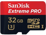 SANDISK - Extreme Pro MICRO SDHC CARD 32GB - SDSDQXP-032G-G46A