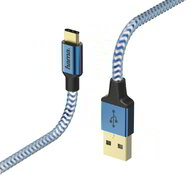 Hama - Reflective USB Type-C - USB-A kábel 1,5m - 178295