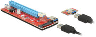 Delock 41423 Bővítőkártya PCI Express x1 > PCI Express x16, 60 cm-es USB-kábellel