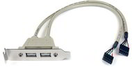 Startech 2 PORT USB SLOT PLATE ADAPTER
