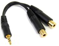 Startech 6IN STEREO AUDIO SPLITTER CABLE